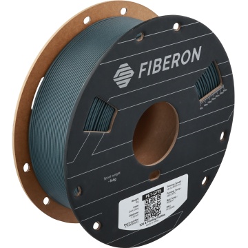 Filament 1.75 mm Polymaker Fiberon PET-GF15 Dark Grey (gri) 1kg