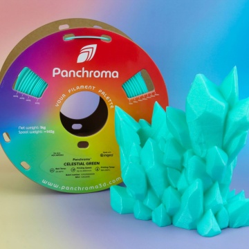 Coral printat din filament Polymaker Panchroma Celestial Green 1kg - Filamente3D.ro