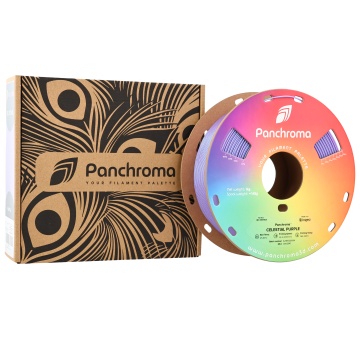 Rola si ambalaj filament Polymaker Panchroma Celestial Purple 1kg - Filamente3D.ro