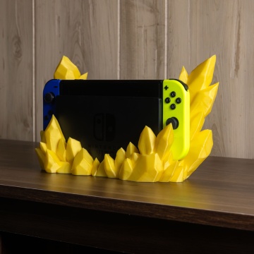 Dock Nintendo Wii printat din filament Panchroma PLA Celestial Yellow 1kg - Filamente3D.ro