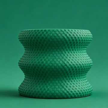 Vaza printata din filament 1.75 mm Polymaker Panchroma PLA Matte Emerald Green 1kg