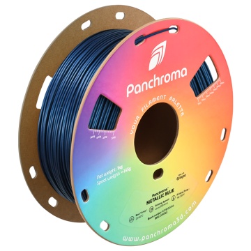 Filament 1.75 mm Polymaker Panchroma PLA Metallic Blue (albastru) 1kg