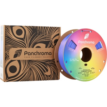 Ambalaj si rola de filament Polymaker Panchroma PLA Starlight Pulsar 1kg - Filamente3D.ro