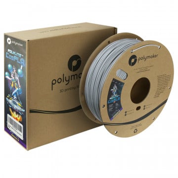 Ambalaj si rola de filament Polymaker PolyLite CosPLA versiunea B 1kg - Filamente3D.ro