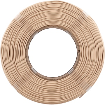 Vedere laterala rezerva de filament 1.75 mm Polymaker Refill Panchroma PLA Matte Pastel Peanut 1kg - Filamente3D.ro