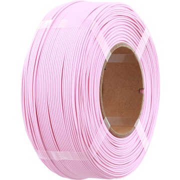 Vedere laterala rezerva de filament 1.75 mm Polymaker Refill Panchroma PLA Matte Sakura Pink 1kg - Filamente3D.ro