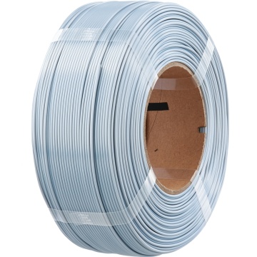 Filament 1.75 mm Polymaker Refill Panchroma PLA Silk Silver (argintiu) 1kg - vedere axonometrica - Filamente3D.ro