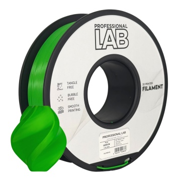 Rola si vaza printata din  filament 1.75 mm Professional Lab PLA Plus Verde 1kg