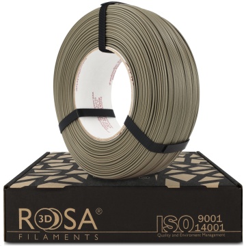 Filament 1.75 mm Rosa 3D ReFill PLA-CF Matt Olive Brown (maro) 1kg