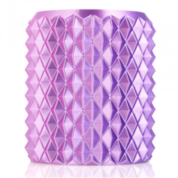 Vaza printata din filament Rosa3D Refill PLA Magic Silk Pink Dynamic 1kg - Filamente3D.ro