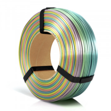 Rezerva de filament Rosa3D Refill PLA Rainbow Silk 1kg - Filamente3D.ro