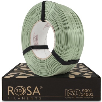 Filament 1.75 mm Rosa 3D ReFill PLA Starter Reseda Green (verde) 1kg