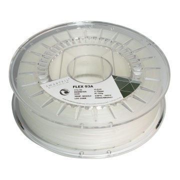 Filament 1.75 mm SmartFil Flex 93A Clear (transparent) 750g