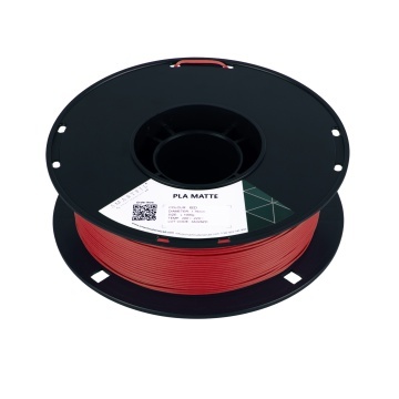 Filament 1.75 mm SmartFil PLA Matte Red (rosu) 1kg