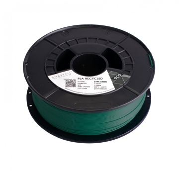 Filament 1.75 mm SmartFil PLA RECYCLED Dark Green (verde inchis) - RAL 6026 - 1kg