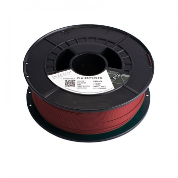 Filament 1.75 mm SmartFil PLA RECYCLED Grenade (rosu) - RAL 3003 - 1kg
