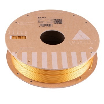 Filament 1.75 mm SmartFil PLA Silk Yellow Gold (auriu) 1kg