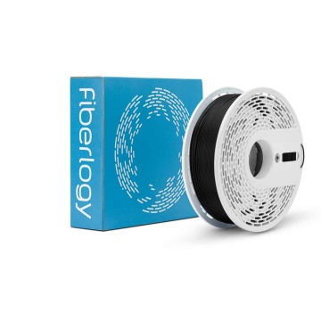 Ambalaj si rola de filament Fiberlogy Matte PLA Black 850g - Filamente3D.ro