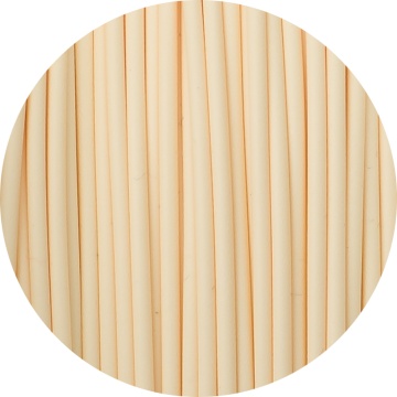 Detaliu filament Fiberlogy Matte PLA Pastel Yellow 850g - Filamente3D.ro