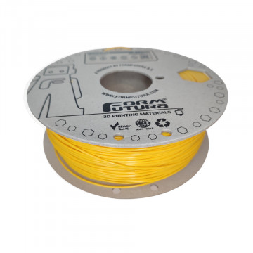 Rola reala de filament 1.75mm FormFutura EasyFil ePLA Traffic Yellow 1kg - Filamente3D.ro