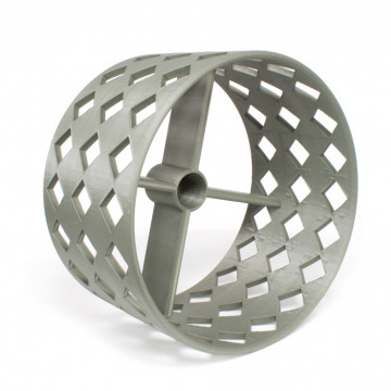 Piesa printata 3D din filament 1.75mm FormFutura ReForm rPLA Elephant Grey (gri) 1kg - Filamente3D.ro