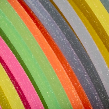 Detaliu rola Panchroma Gradient Luminous Rainbow – un curcubeu fosforescent, straluceste in intuneric - ideal pentru imprimare precisa - 1kg - Filamente3D.ro