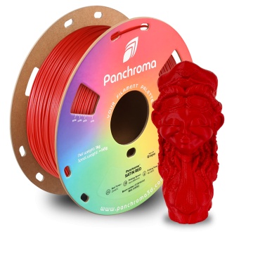 Rola si statueta monstrulet printat din filament Polymaker Panchroma Satin Red 1kg - Filamente3D.ro