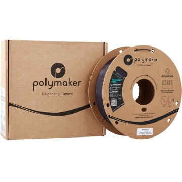 Ambalaj cutie si rola de filament 1.75 mm Polymaker PETG Dark Purple 1kg - Filamente3D.ro