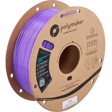 Filament 1.75mm Polymaker PETG Purple (violet) 1kg