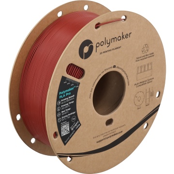 Filament 1.75mm Polymaker PLA Pro - High Speed Tough PLA Metallic Dark Red (rosu) 1kg
