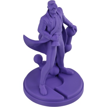 Statueta printata din filament 1.75mm Polymaker PLA Pro - High Speed Tough PLA Purple (violet) 1kg