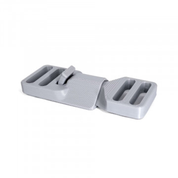 Trident printat din filament add:north rPETG Matte Grey 750g - Filamente3D.ro