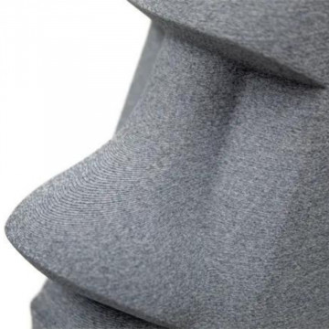 Macro statueta Moai printata din filament ColorFabb StoneFill Light Gray 700g - Filamente3D.ro