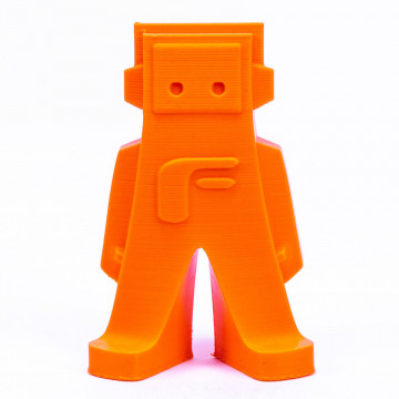 Statueta Fil printata 3D din filament FormFutura EasyFil ABS - Orange (portocaliu) 750g - Filamente3D.ro