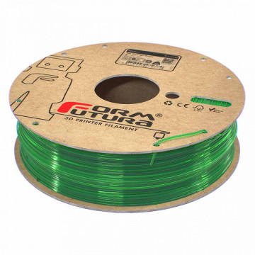 Filament FormFutura HDglass - See Through Green (verde transparent) 750g
