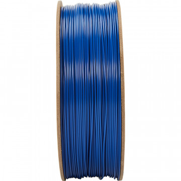 Vedere laterala rola de filament Polymaker PolyLite ASA Blue 1kg - Filamente3D.ro