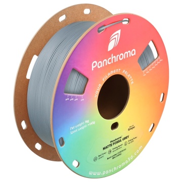 Filament Polymaker Panchroma PLA Matte Fossil Grey (gri)1kg