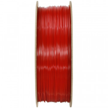 Lateral rola de filament Polymaker PolyFlex TPU95A HF Translucent Red 1kg - Filamente3D.ro