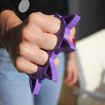 Forma printata 3D din filament Polymaker PolyLite PLA PRO Purple (violet)1kg - Filamente3D.ro