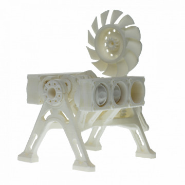 Mecanism printat 3D din filament Polymaker PolyMax Tough PLA White 750g - Filamente3D.ro