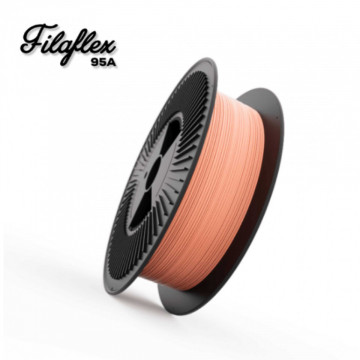 Filament Recreus FilaFlex Medium 95A Nude (maro) 3kg si text - Filamente3D.ro
