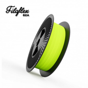 Filament Recreus FilaFlex Original 82A Fluor (verde fosforescent) 3kg si text - Filamente3D.ro