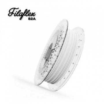 Filament Recreus FilaFlex Original 82A White (alb) 500g - Filamente3D.ro