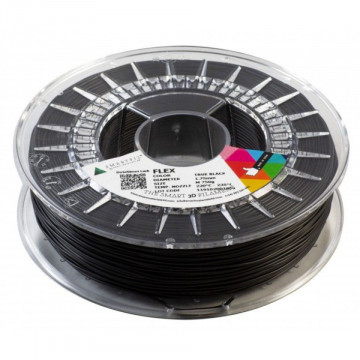 Filament SmartFil Flex - TPU 93A - Black (negru) 750g