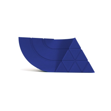Mostra printata 3D din filament Smart Materials 3D SmartFil PLA Cobalt (albastru) - RAL 5022 - 1kg - Filamente3D.ro