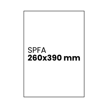 Film SPFA 260 x 390mm pentru imprimante 3D