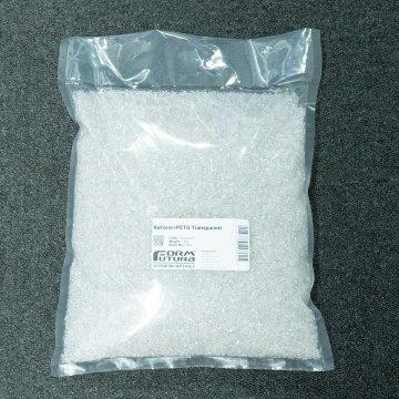 Peleti FormFutura ReForm rPETG Transparent - 2.5kg