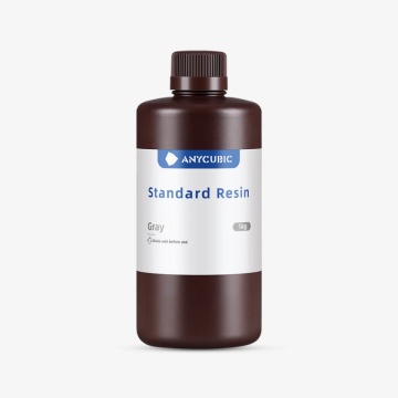 Sticla de rasina Anycubic Standard UV Resin Gray 1kg - Filamente3D.ro