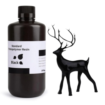 Rasina Elegoo Standard Resin Black (negru) - 1kg