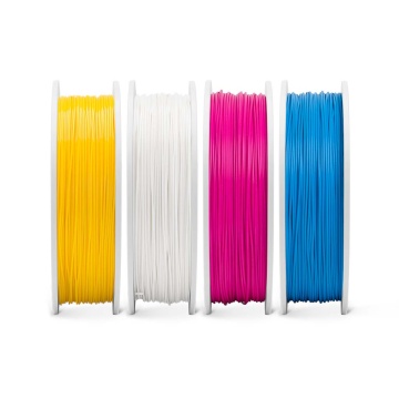 Lateral role de filamente Fiberlogy Easy PLA CMYK 4 x 500g - Filamente3D.ro